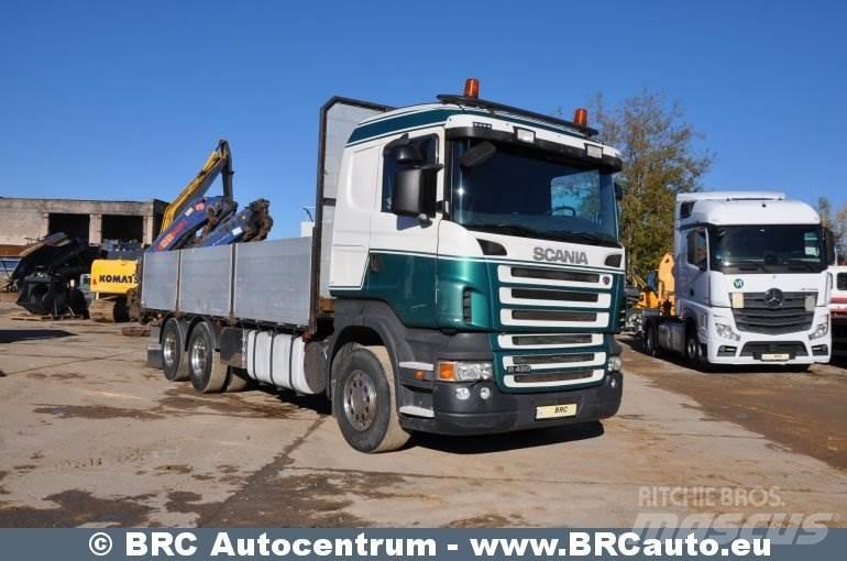 Scania R 480 Autojeřáby, hydraulické ruky