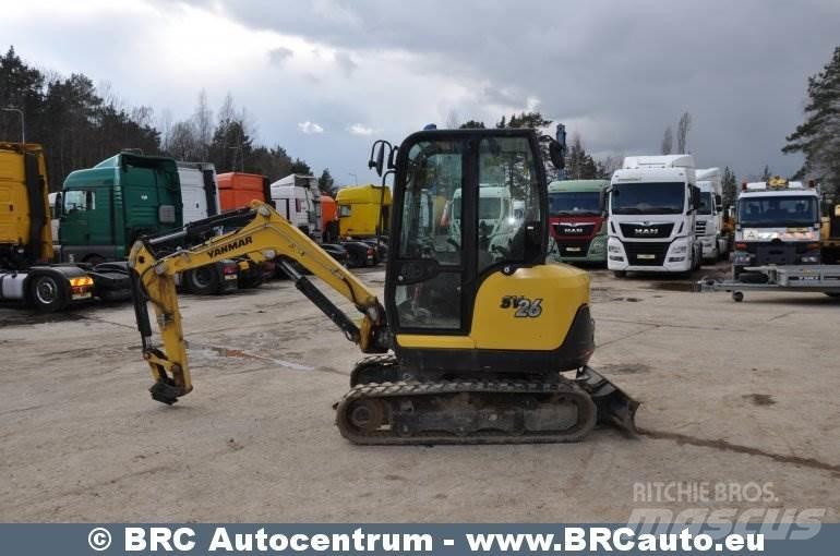 Yanmar SV26 Mini rýpadla < 7t