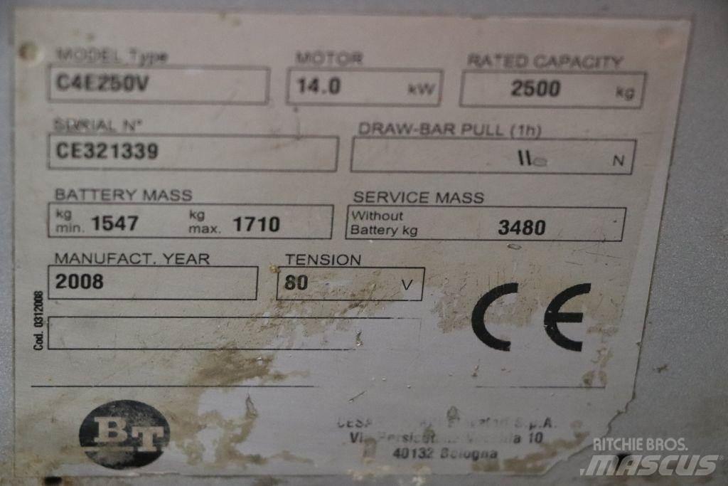 BT C4E250V Akumulátorové vozíky