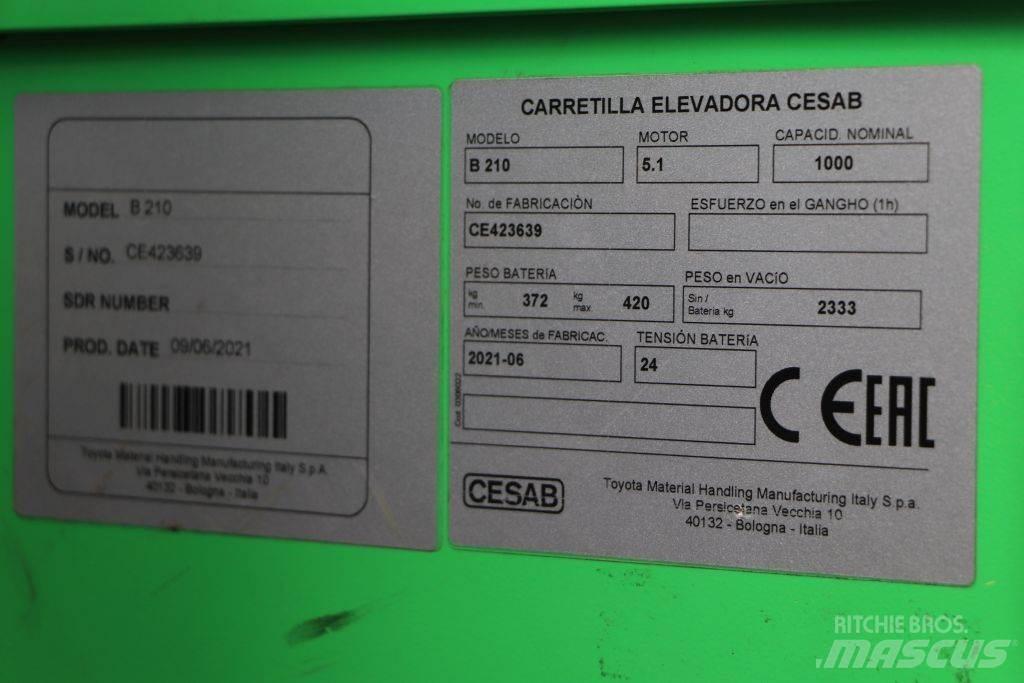 Cesab B 210 Akumulátorové vozíky