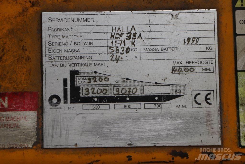 Halla HDF35A Dieselové vozíky