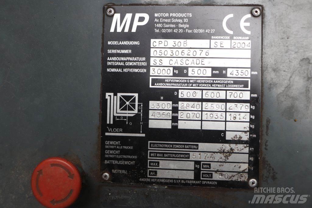 Heli CPD30B Akumulátorové vozíky