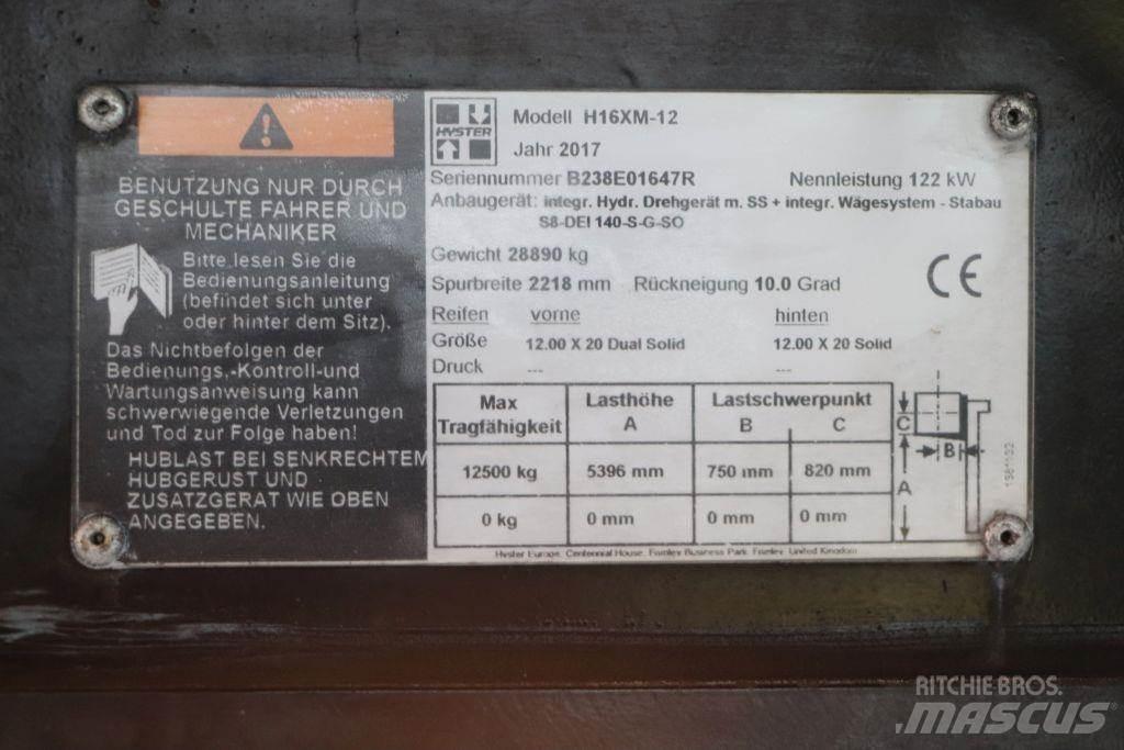 Hyster H16XM-12 Dieselové vozíky
