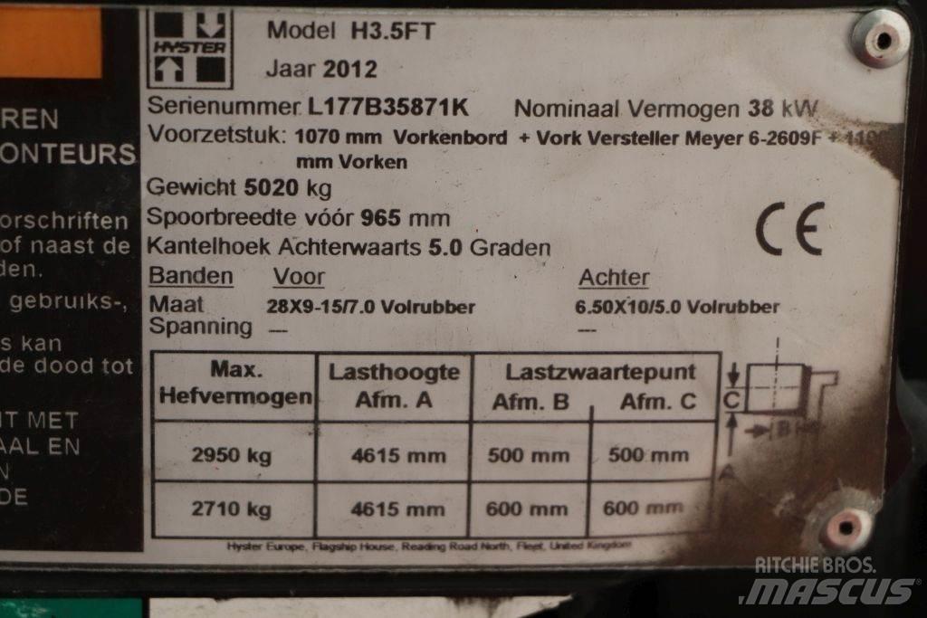 Hyster H3.5FT LPG vozíky