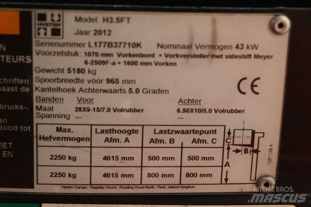 Hyster H3.5FT LPG vozíky