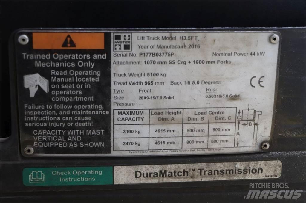 Hyster H3.5FT LPG vozíky