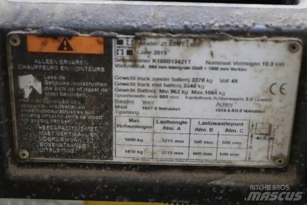 Hyster J1.6XNT Akumulátorové vozíky