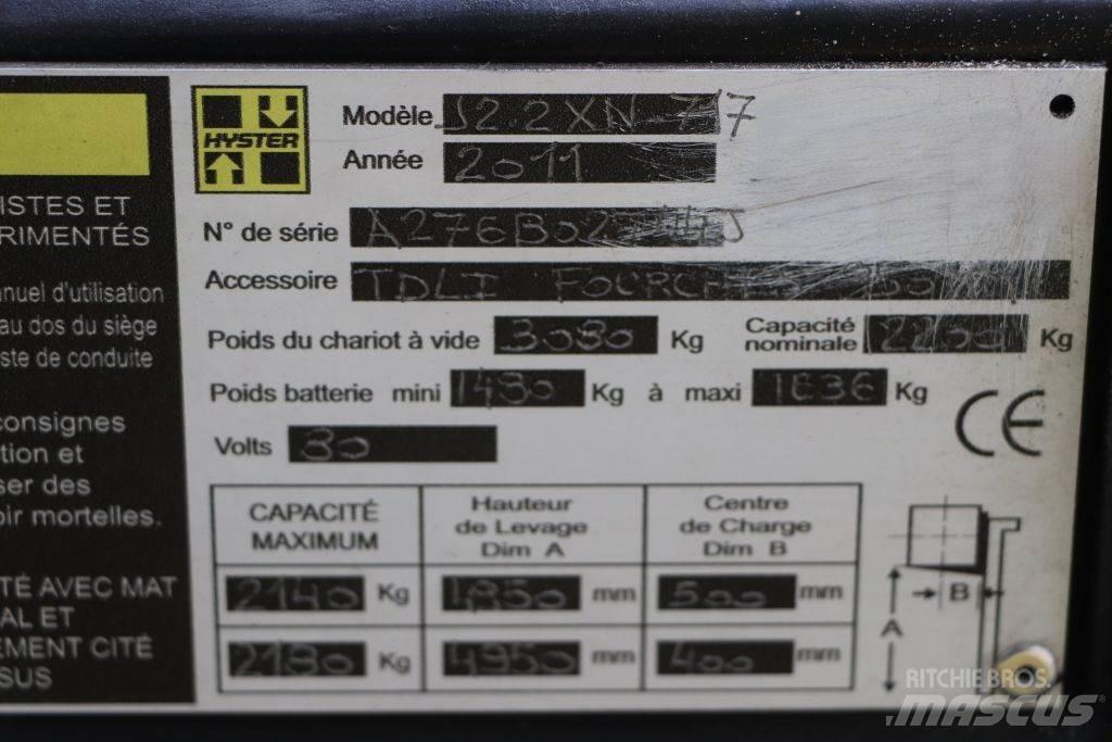 Hyster J2.2XN Akumulátorové vozíky