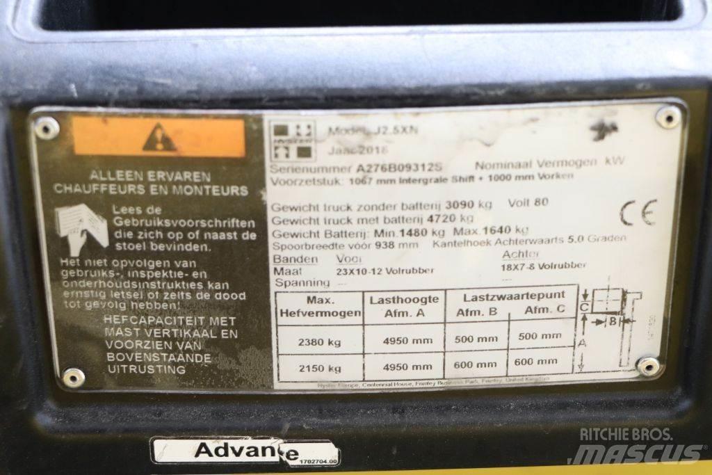 Hyster J2.5XN Akumulátorové vozíky