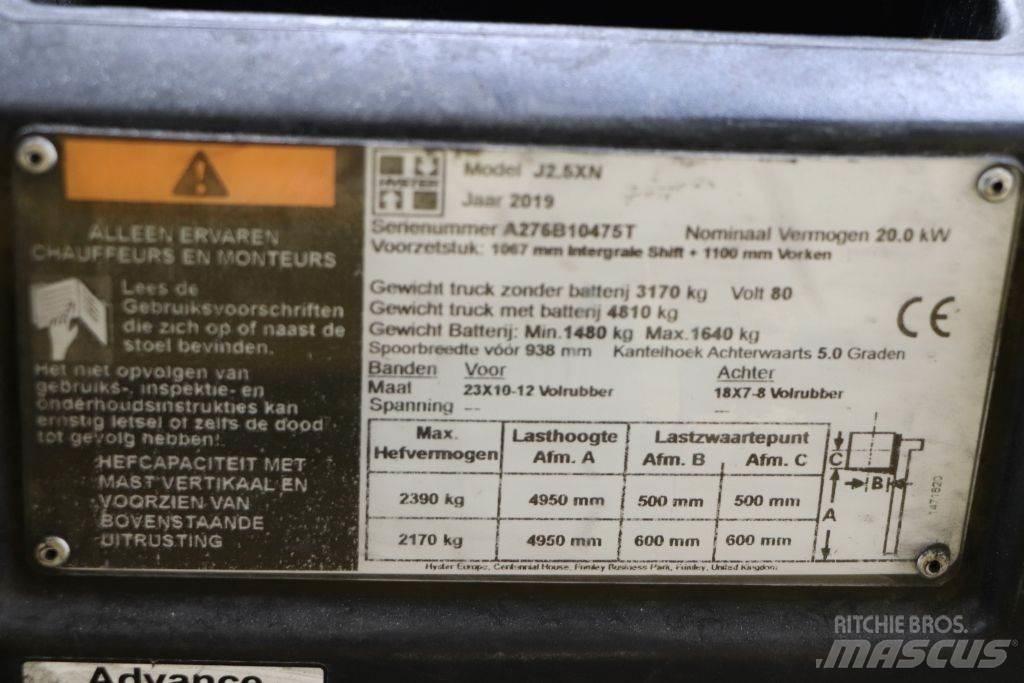 Hyster J2.5XN Akumulátorové vozíky
