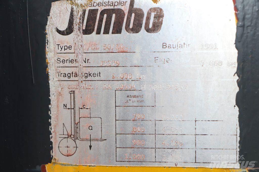 Jumbo J/SH/50/14/40 Vysokozdvižný vozík s bočním ložením