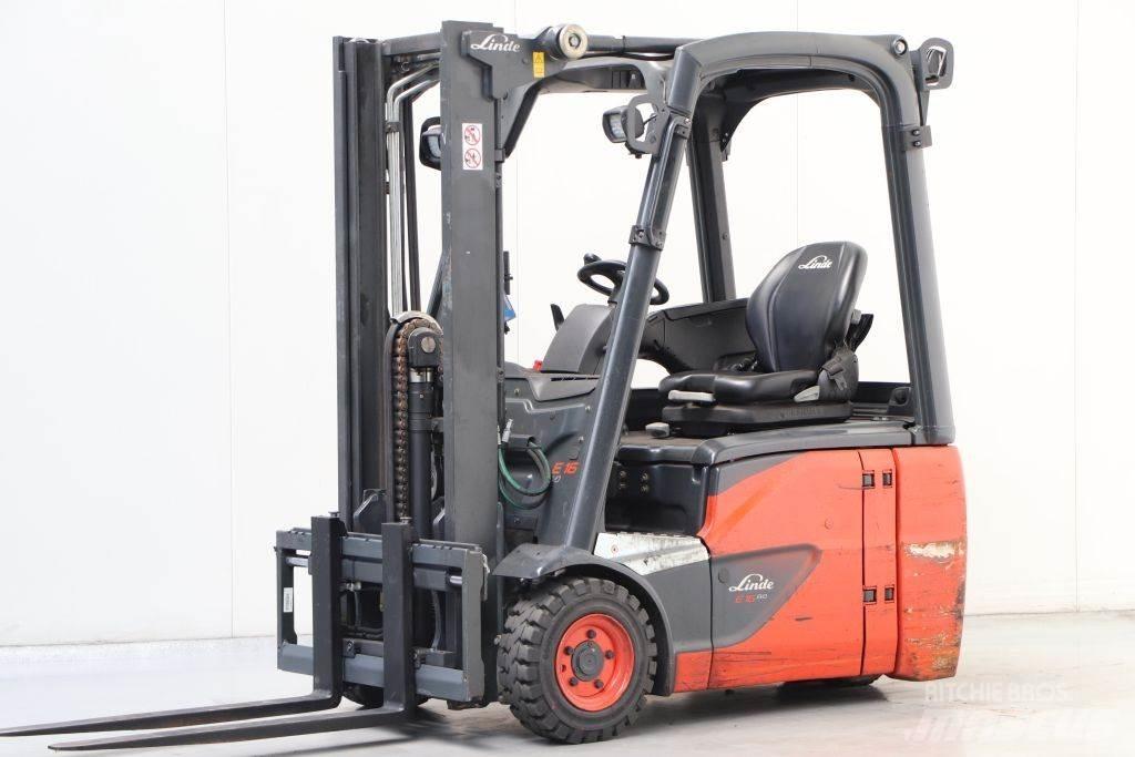 Linde E16C-02 Akumulátorové vozíky