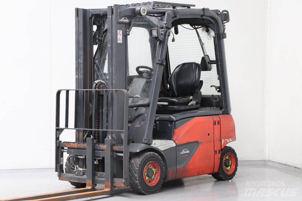 Linde E16P-02 Akumulátorové vozíky
