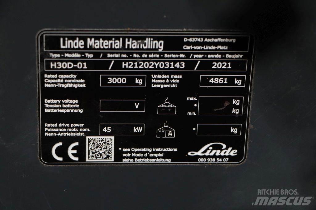 Linde H30D-01 Dieselové vozíky