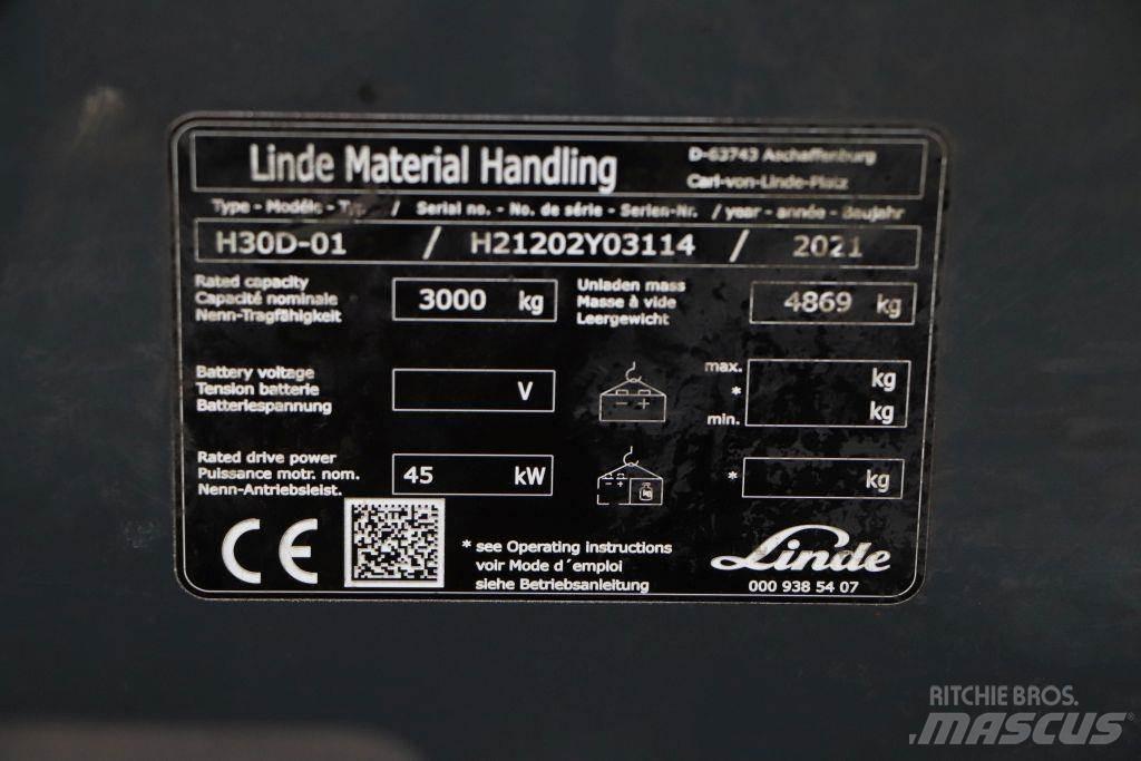 Linde H30D-01 Dieselové vozíky