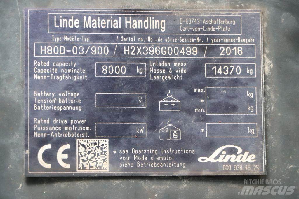 Linde H80D-03/900 Dieselové vozíky