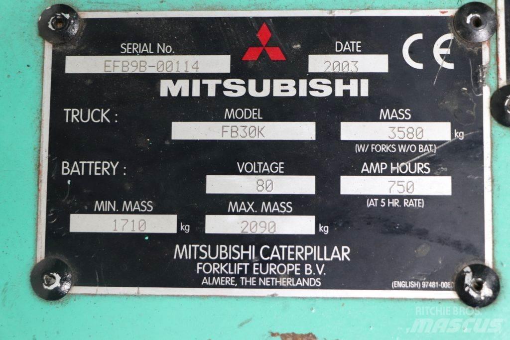 Mitsubishi FB30K Akumulátorové vozíky