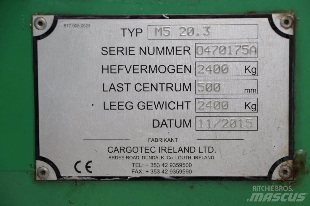 Moffett M5 20.3 Další