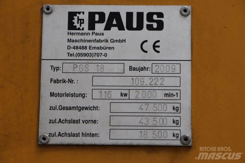 Paus PGS 18 Dieselové vozíky