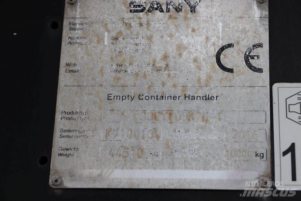 Sany SDCY100K7G-T Kontejnerové manipulátory