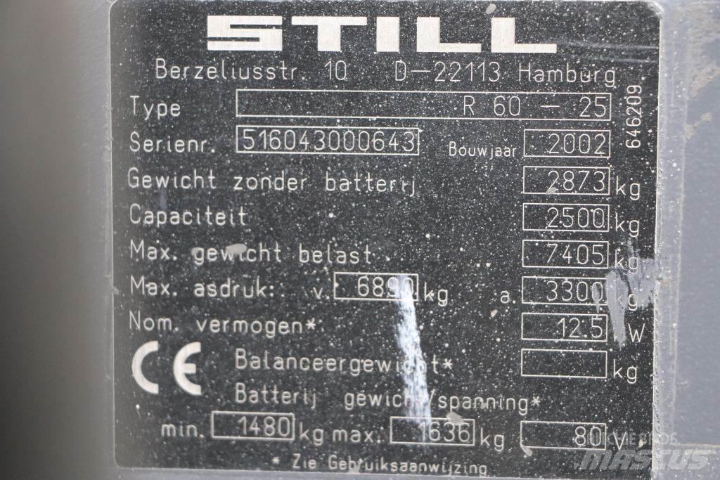 Still R60-25 Akumulátorové vozíky