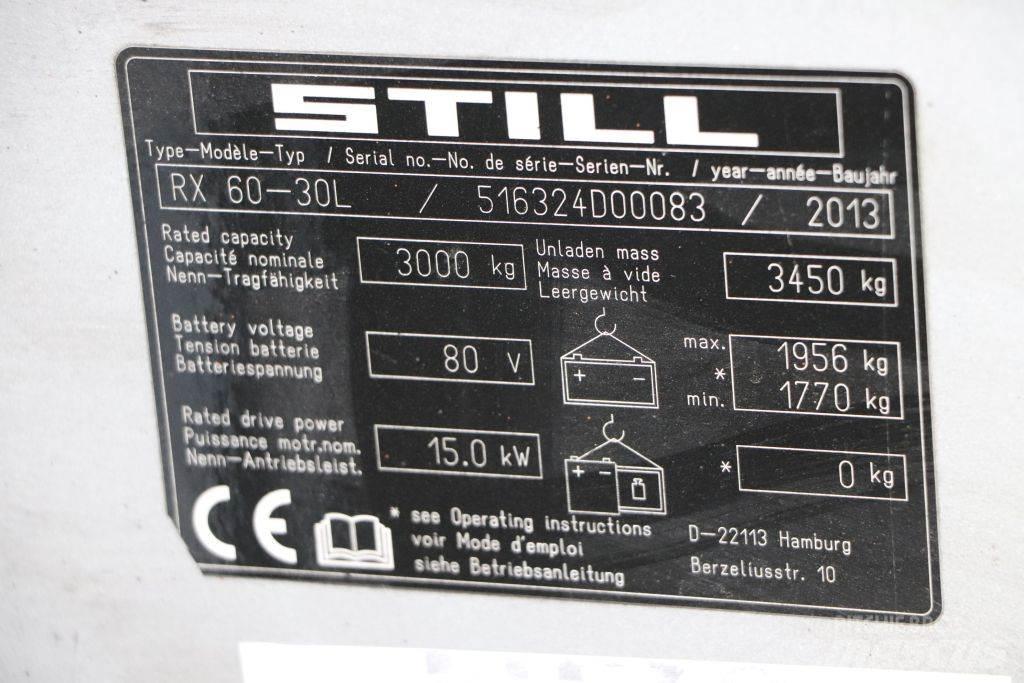 Still RX60-30L Akumulátorové vozíky