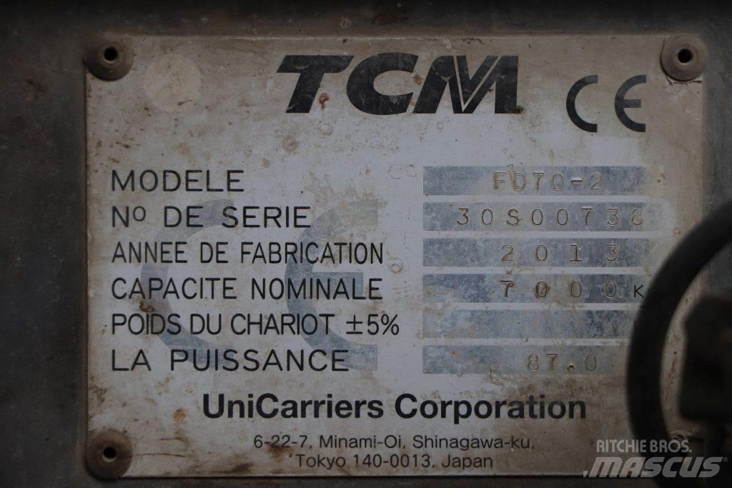 TCM FD70-2 Dieselové vozíky