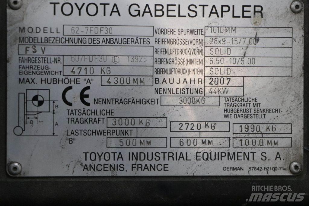 Toyota 62-7FDF30 Dieselové vozíky