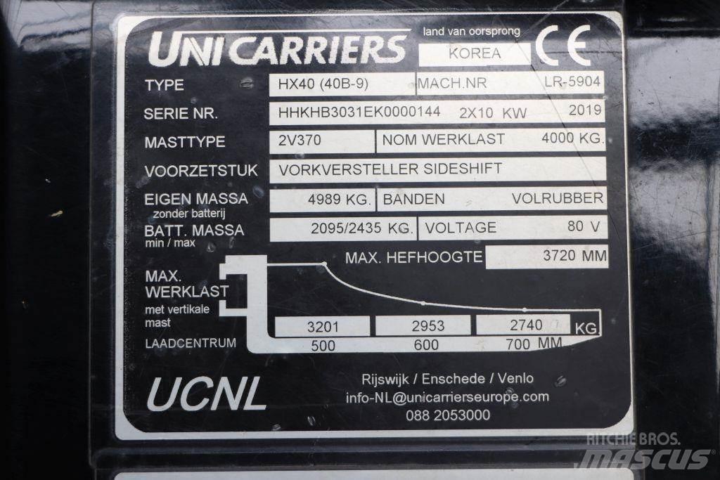 UniCarriers 40B-9 Akumulátorové vozíky
