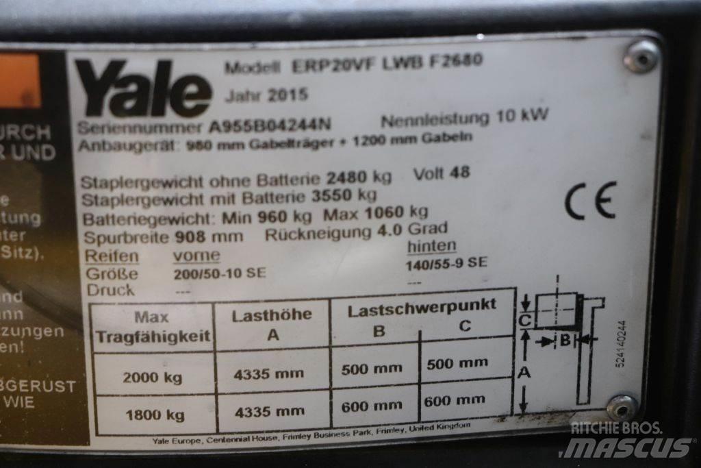 Yale ERP20VF Akumulátorové vozíky