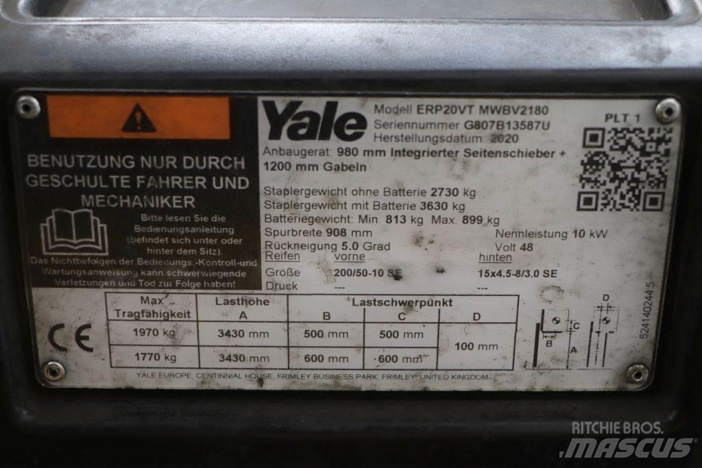 Yale ERP20VT Akumulátorové vozíky