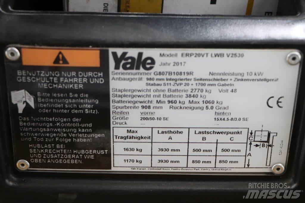 Yale ERP20VT Akumulátorové vozíky