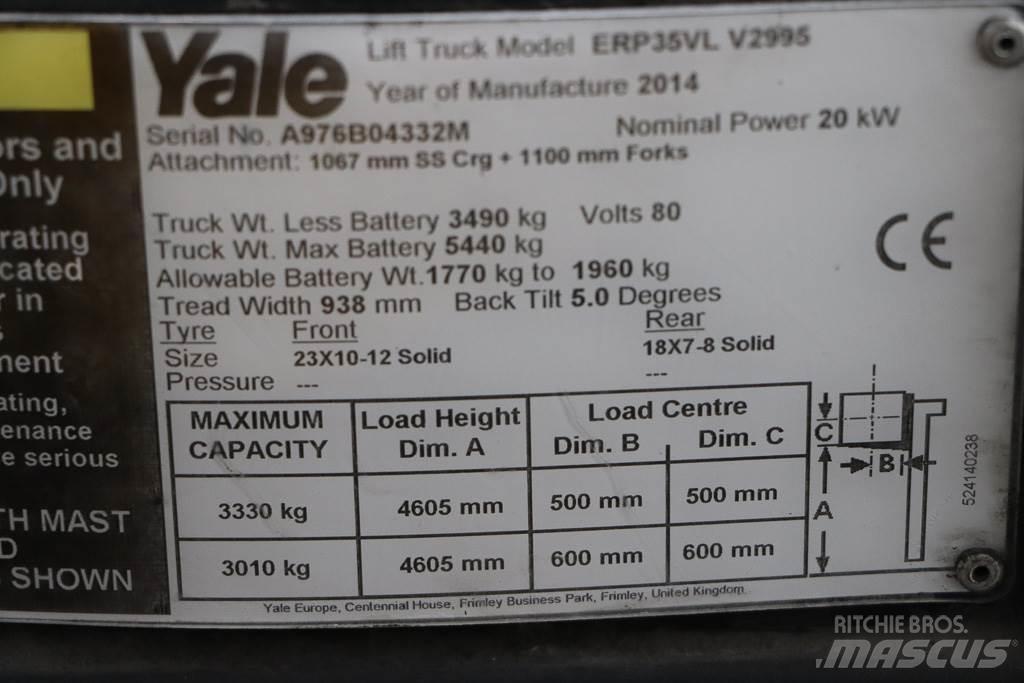 Yale ERP35VL Akumulátorové vozíky