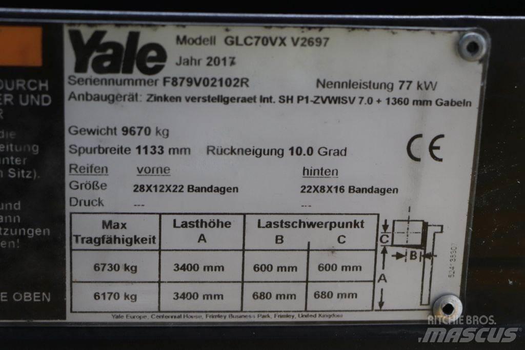 Yale GLC70VX LPG vozíky