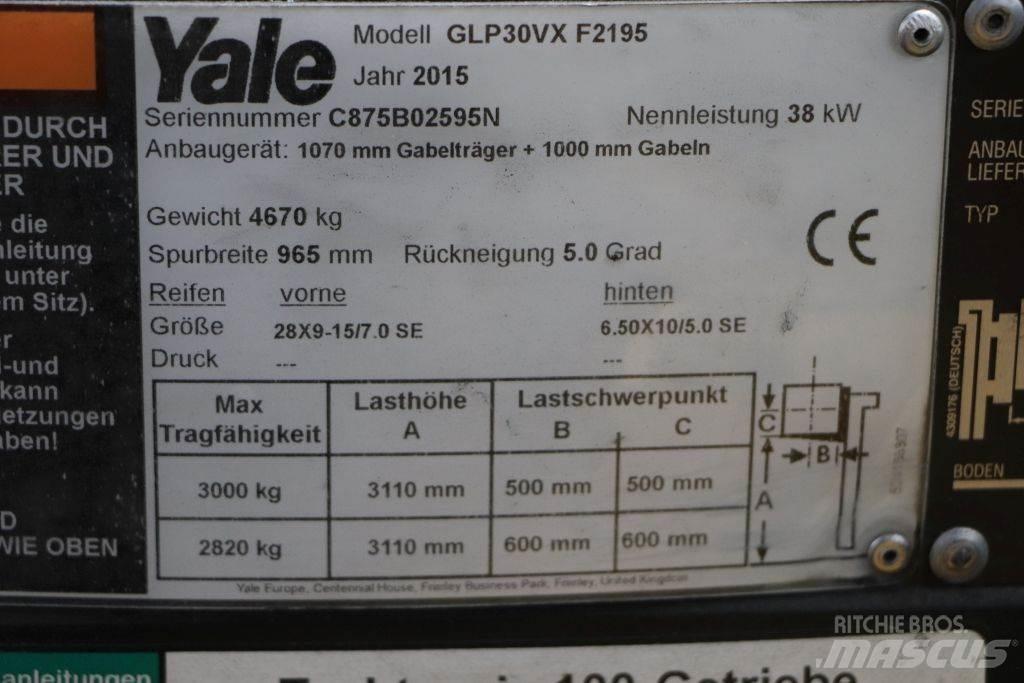 Yale GLP30VX LPG vozíky
