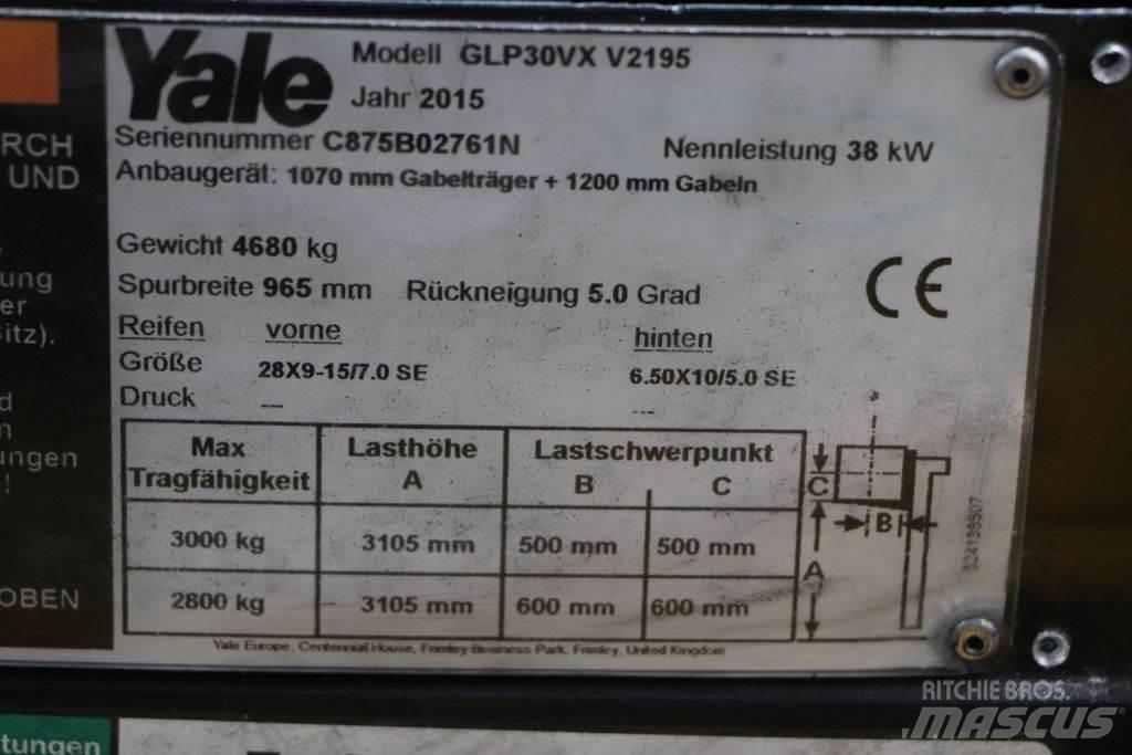Yale GLP30VX LPG vozíky