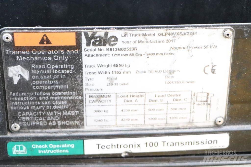 Yale GLP40VX5 LPG vozíky
