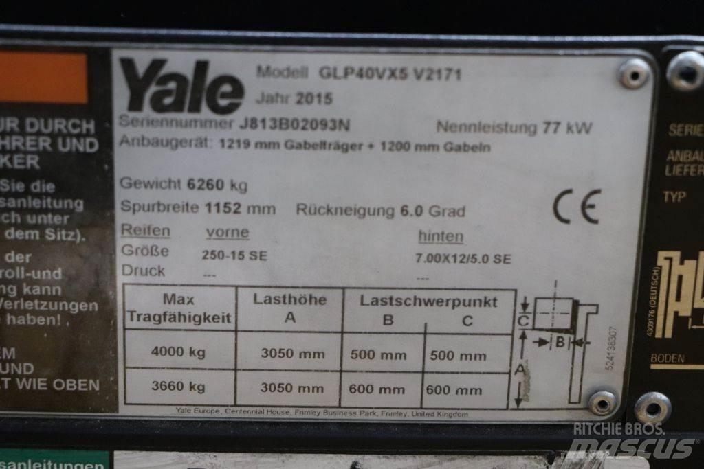 Yale GLP40VX5 LPG vozíky