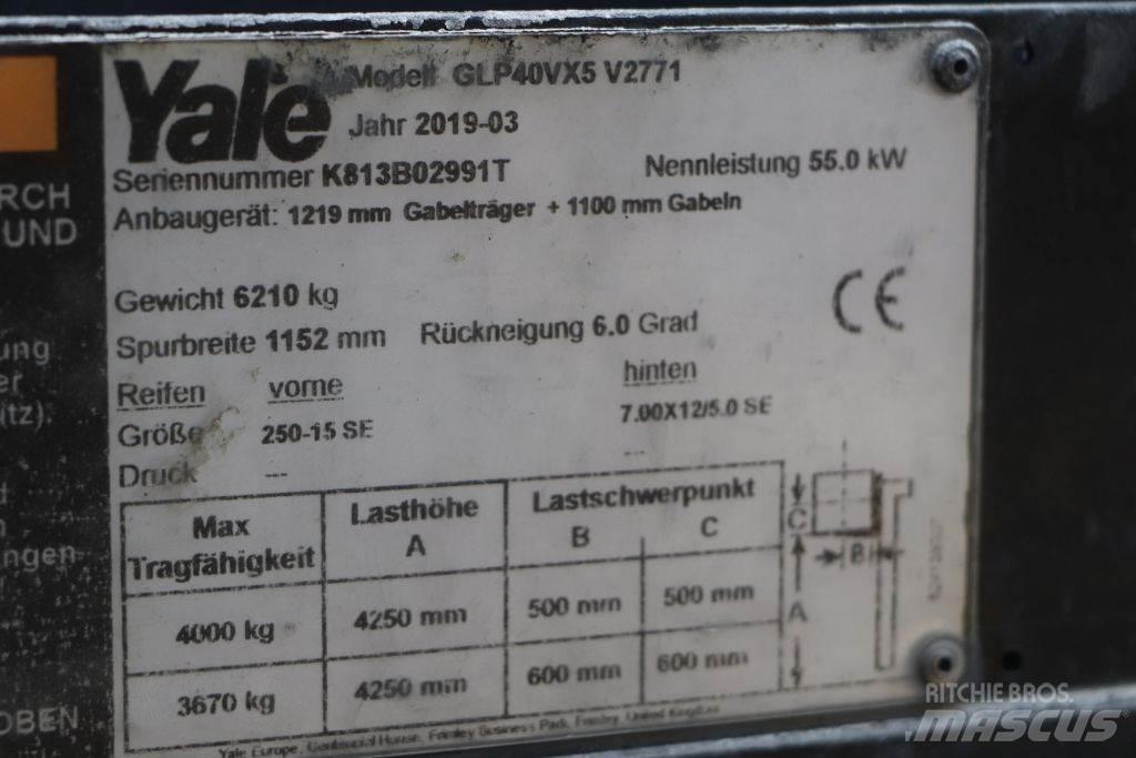 Yale GLP40VX5 LPG vozíky