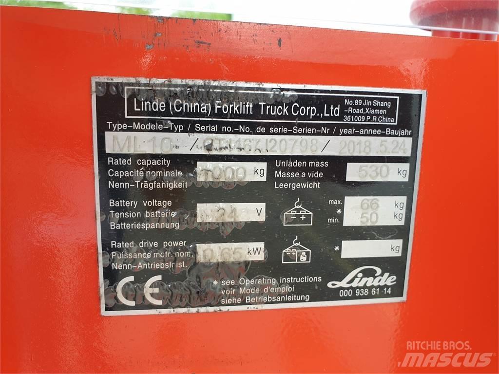 Linde #N/A Ručně vedené vysokozdvižné vozíky