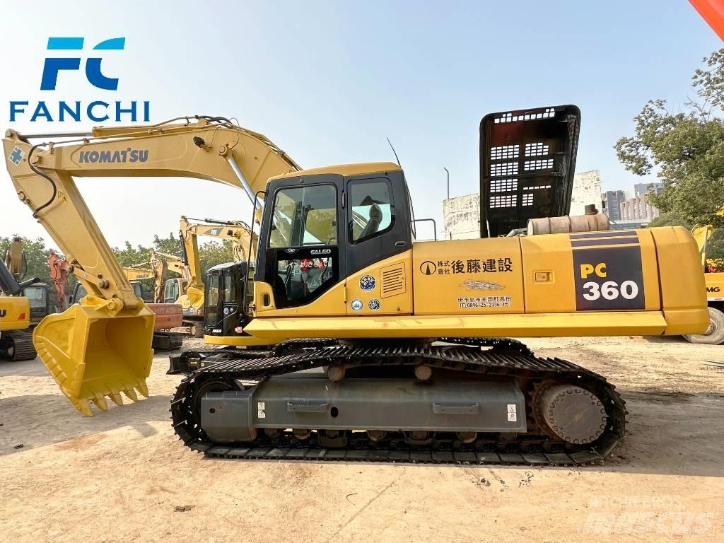 Komatsu PC 360 Pásová rýpadla