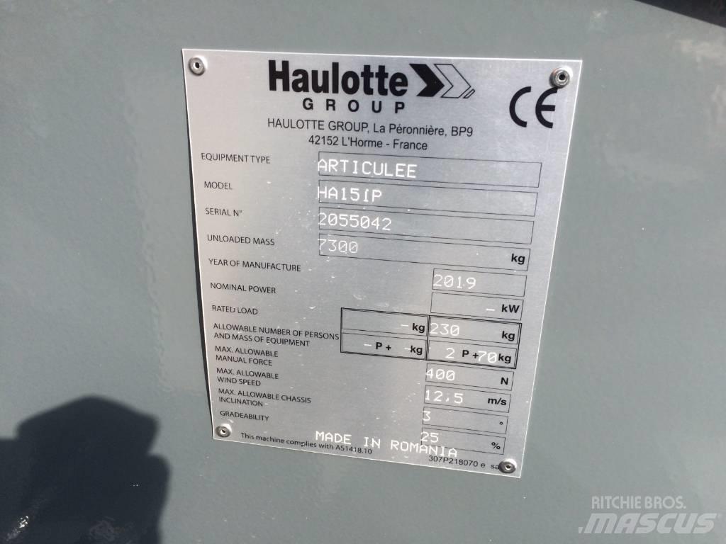 Haulotte HA 15 IP Kloubové plošiny