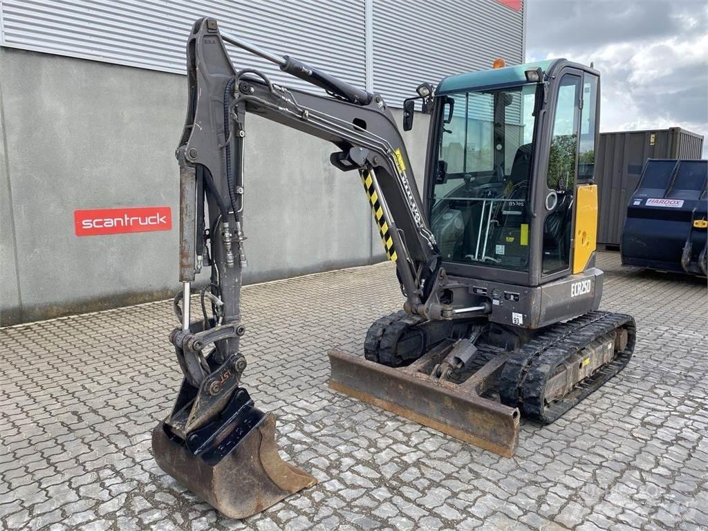 Volvo ECR25 Kolová rýpadla