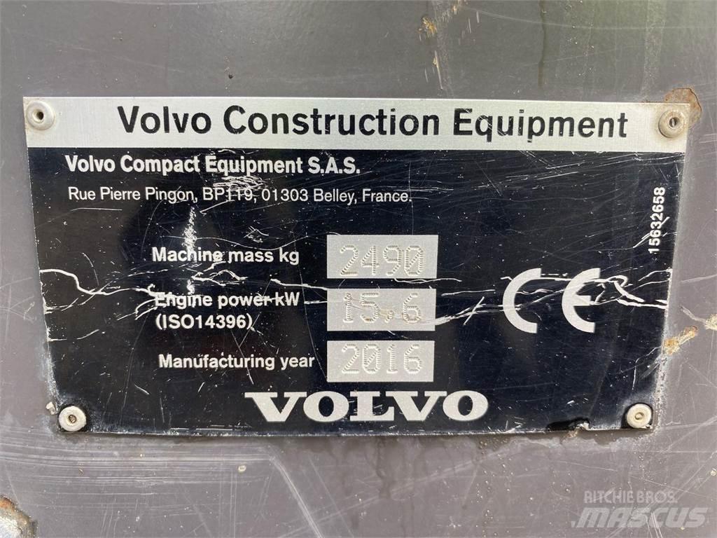 Volvo ECR25 Kolová rýpadla