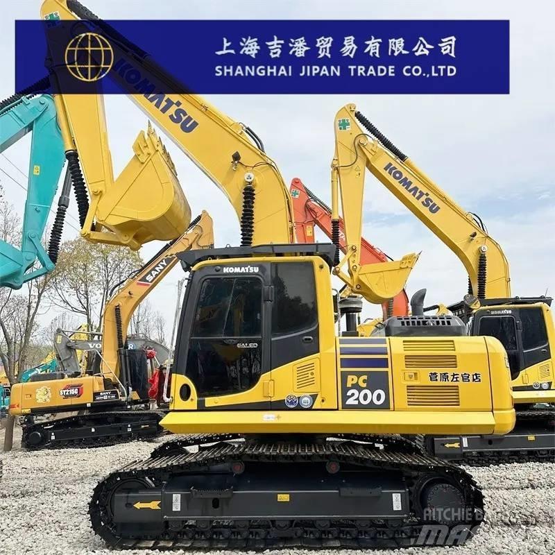Komatsu PC 200 Pásová rýpadla