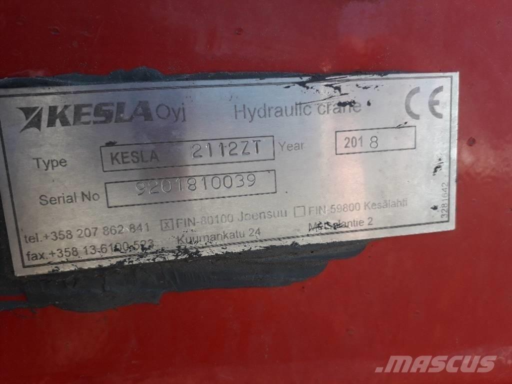 Kesla 2112ZT Lesnické jeřáby