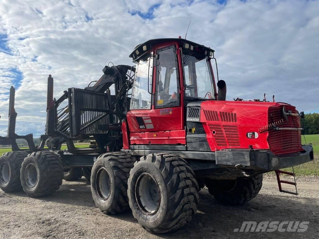 Komatsu 865 Vyvážecí traktory