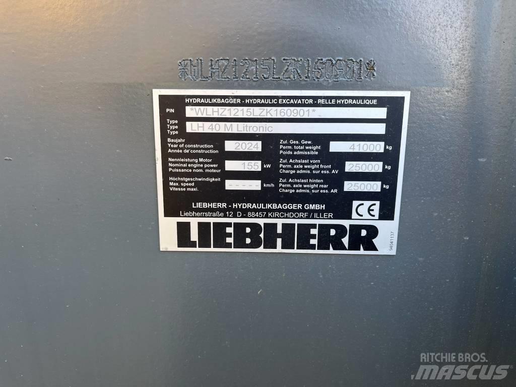 Liebherr LH 40 Stroje pro manipulaci s odpadem