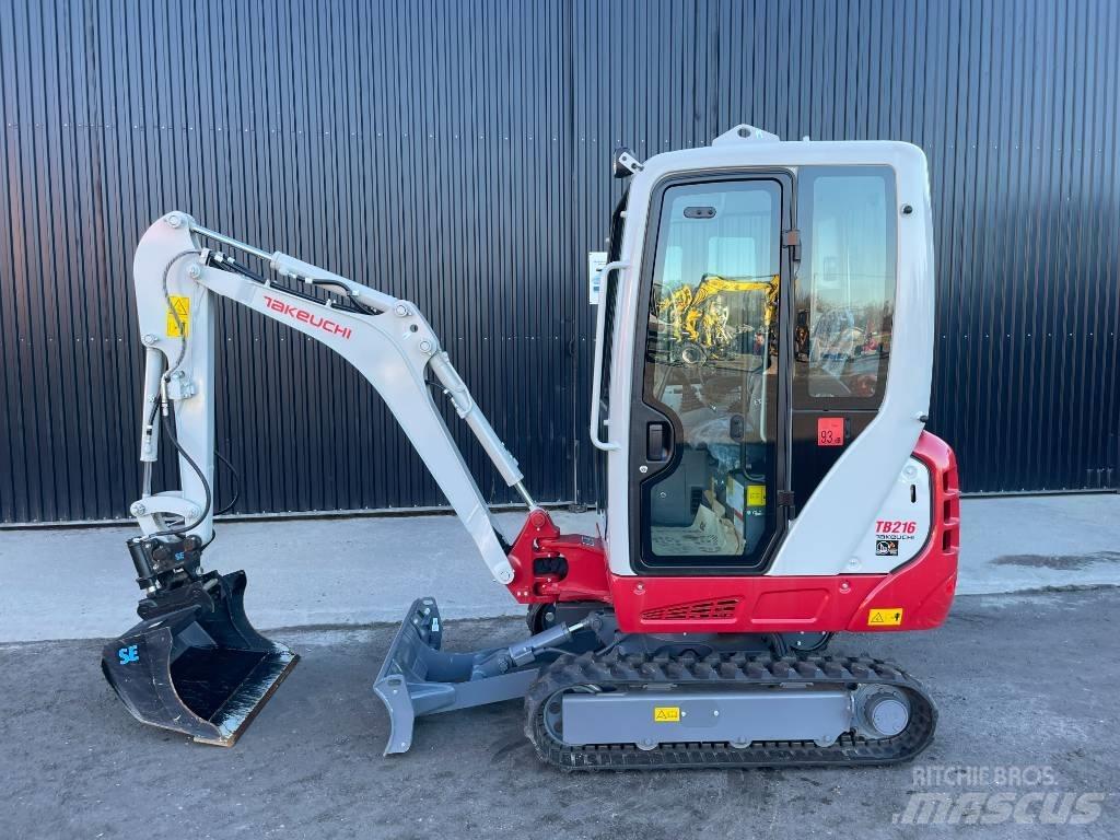 Takeuchi TB 216 Mini rýpadla < 7t