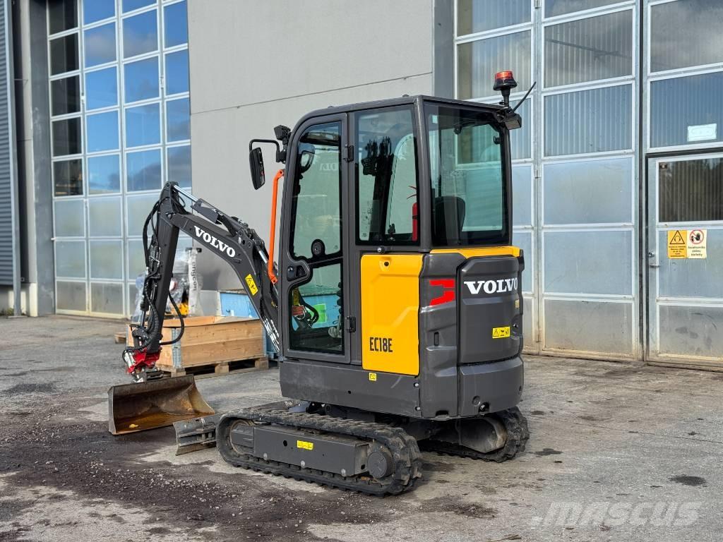 Volvo EC 18 E Mini rýpadla < 7t
